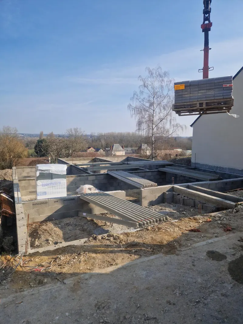 Approvisionnement sur fondations